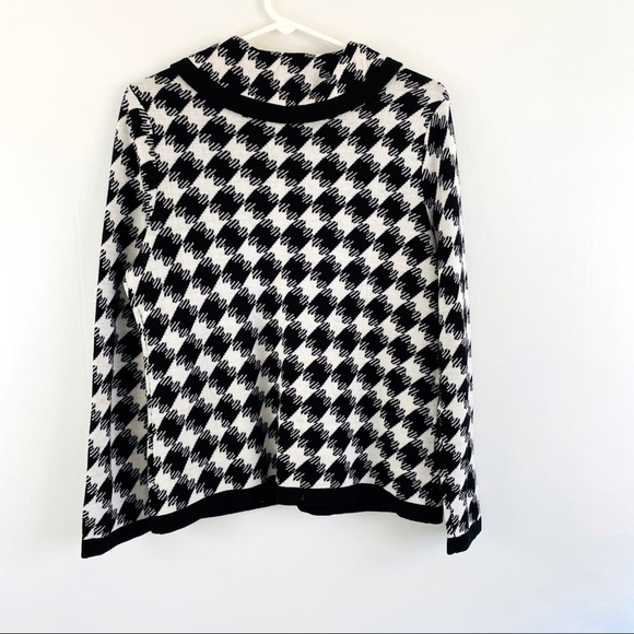 NAME YOUR PRICE Pendleton Houndstooth Cardigan - Picture 5 of 8